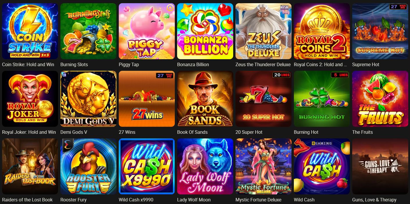 Игровые автоматы в онлайн казино Stawki bet